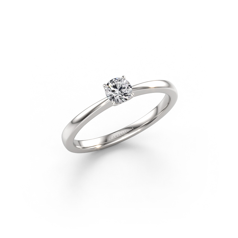 Bild von Verlobungsring Kitty 585 Weißgold Lab-grown Diamant 0.25 crt
