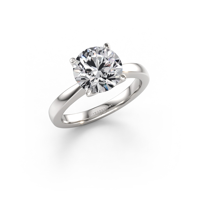 Bild von Verlobungsring Kitty 950 Platin Lab-grown Diamant 2.50 crt