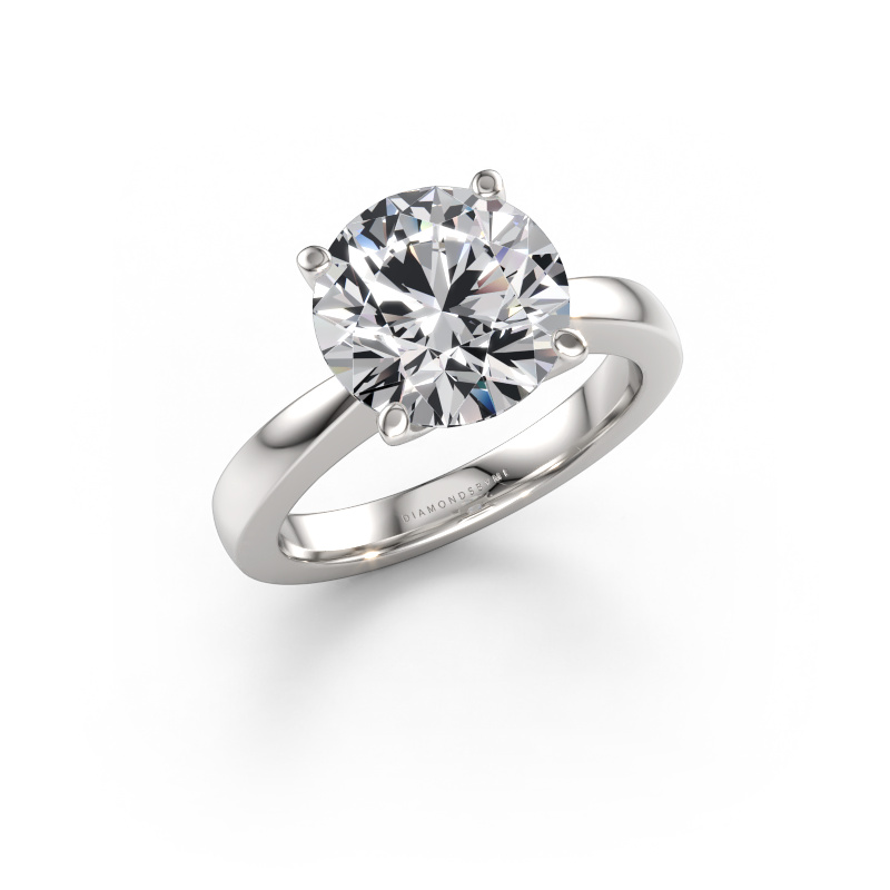 Bild von Verlobungsring Kitty 585 Weißgold Lab-grown Diamant 4.00 crt