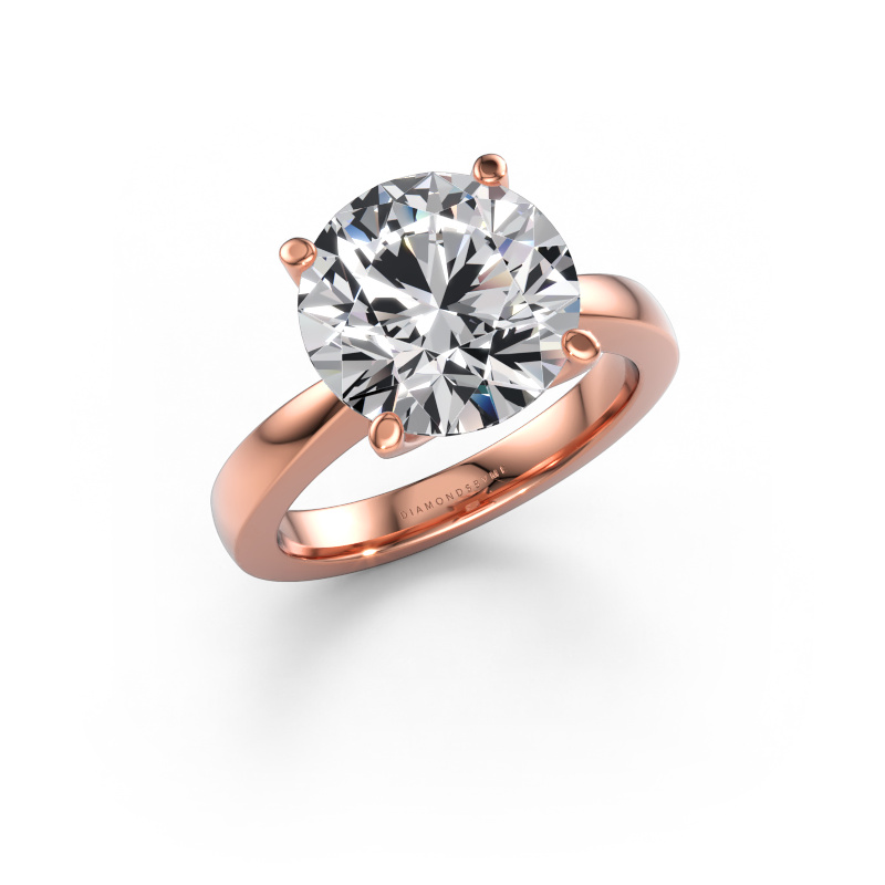 Bild von Verlobungsring Kitty 585 Roségold Lab-grown Diamant 5.00 crt