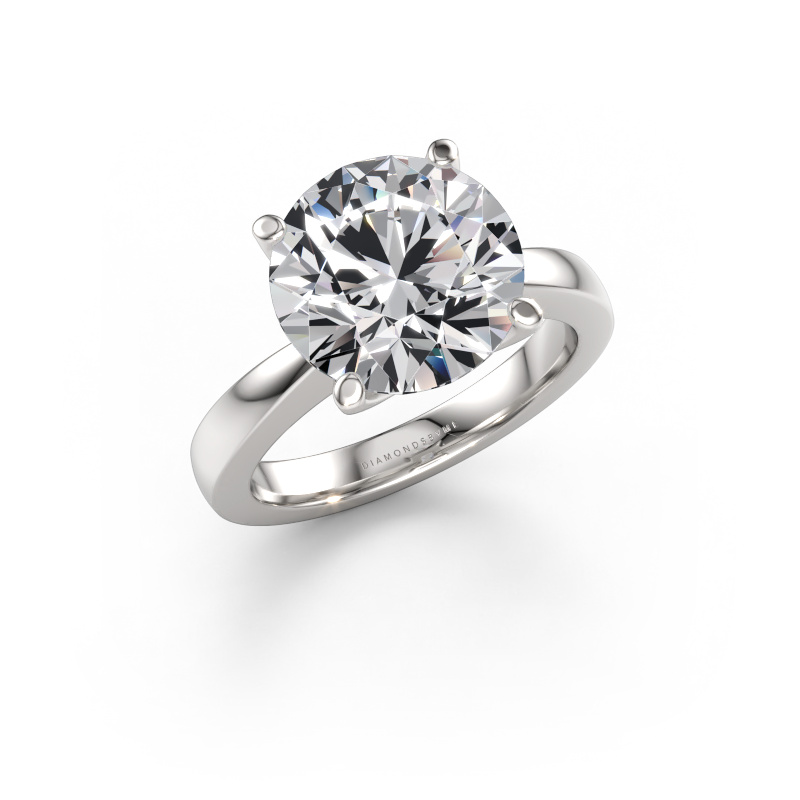 Bild von Verlobungsring Kitty 585 Weißgold Lab-grown Diamant 5.00 crt