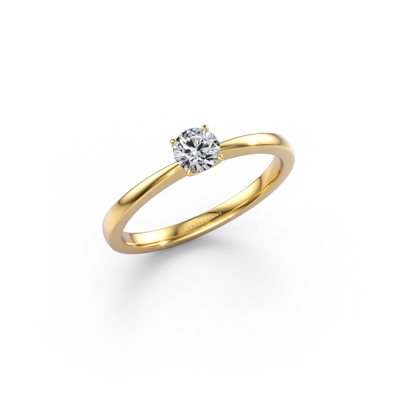 Image of Engagement ring Kitty 585 gold Diamond 0.30 crt