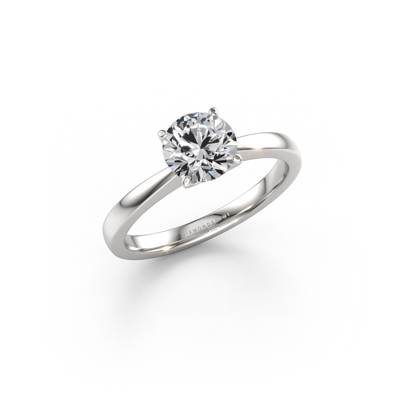 Bild von Verlobungsring Kitty 950 Platin Diamant 1.00 crt