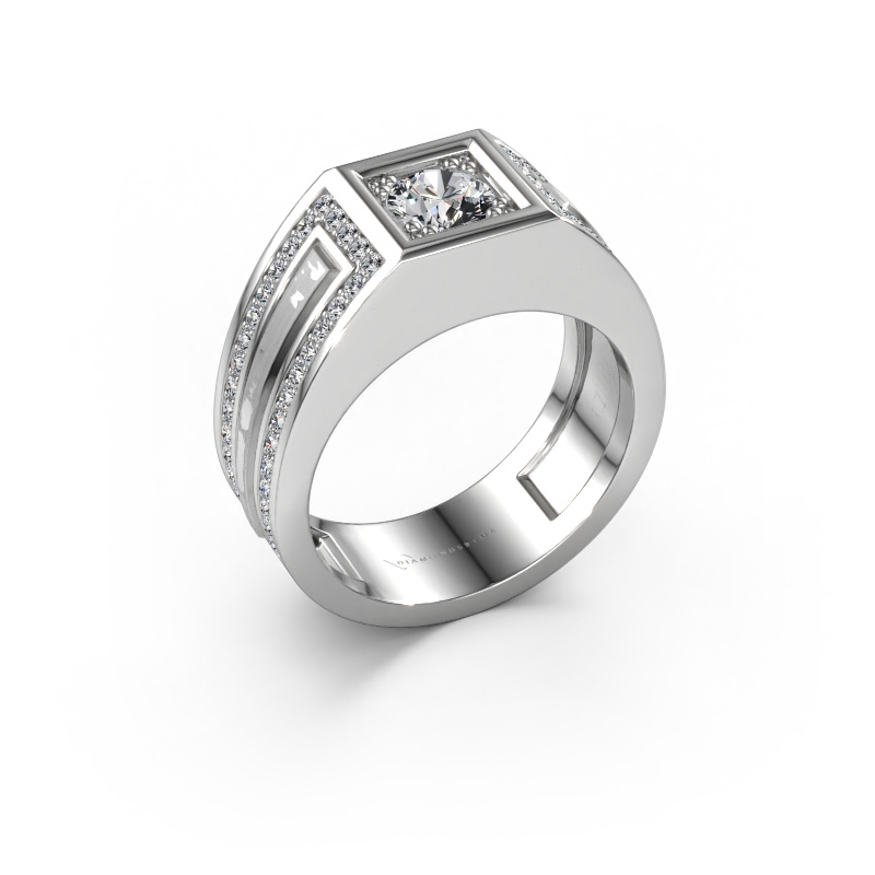 Afbeelding van Heren ring Lando 950 Platina Diamant 1.22 crt