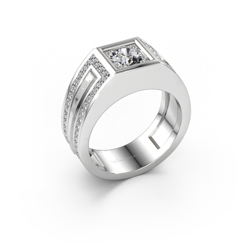 Bild av Herrring Lando 950 platina Labbodlad diamant 1.320 crt