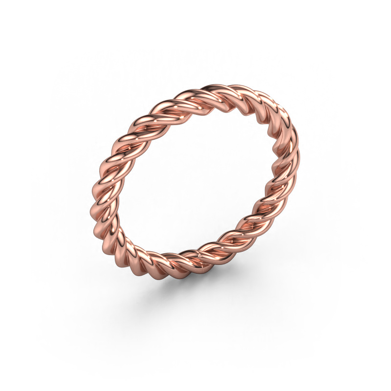 Image of Stackable ring Lara 585 rose gold