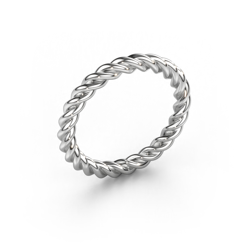Image of Stackable ring Lara 585 white gold