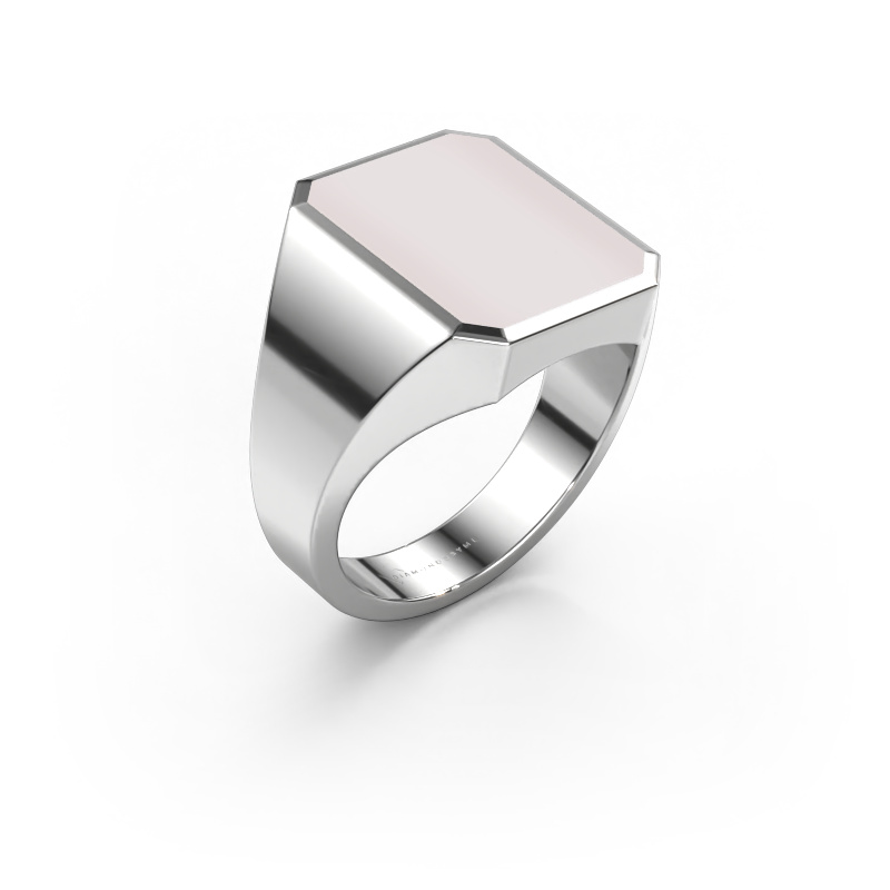 Image of Signet ring Lars 4 950 platinum Red sardonyx 15x12 mm