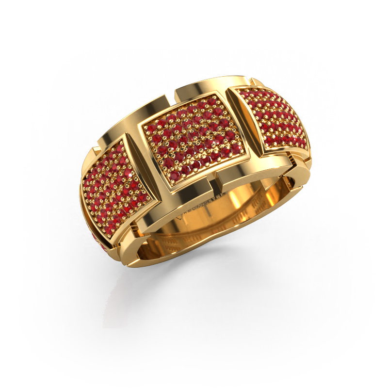 Image of Ring Laura 585 gold Ruby 1 mm