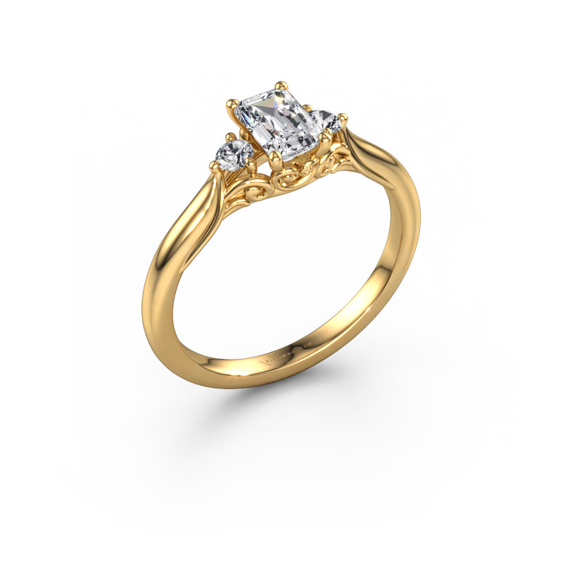Image of Engagement ring Laurian EME 585 gold Diamond 1.02 crt