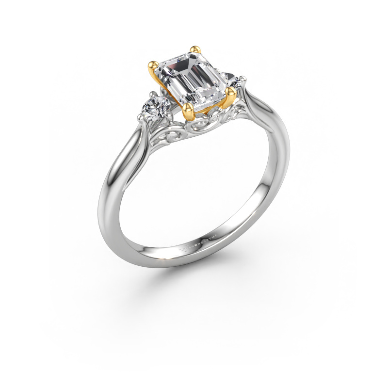 Afbeelding van Verlovingsring Laurian EME 585 witgoud Lab-grown diamant 1.340 crt