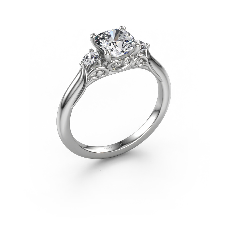 Bild von Verlobungsring Laurian CUS 950 Platin Lab-grown Diamant 1.48 crt