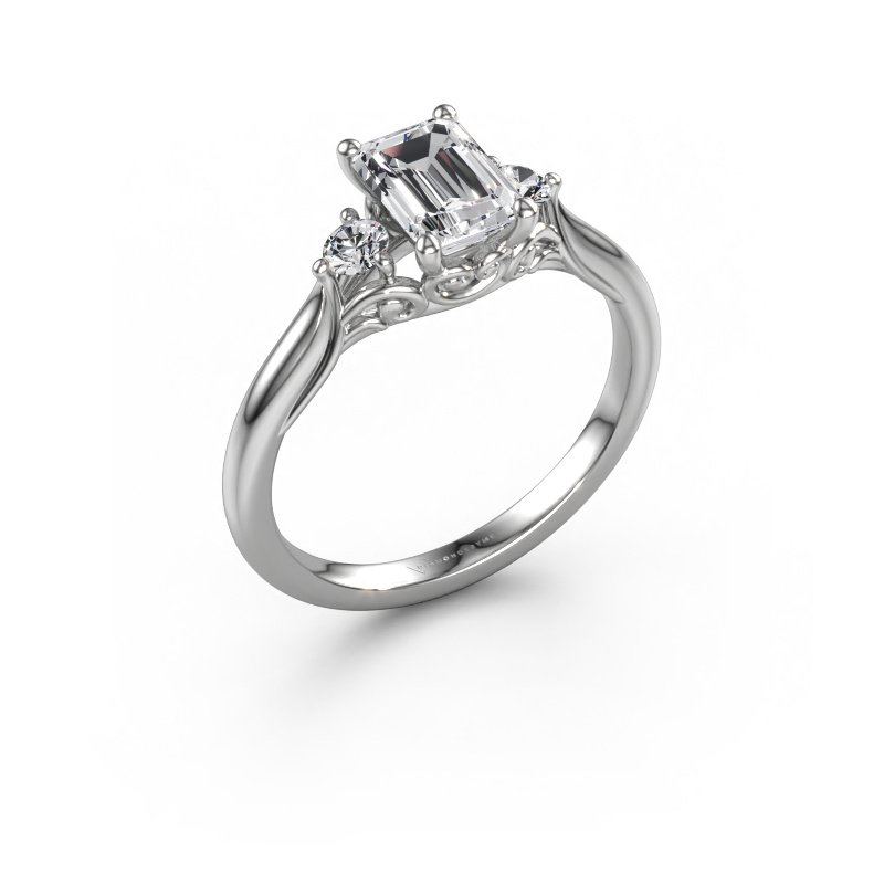 Image of Engagement ring Laurian EME 950 platinum Diamond 1.69 crt