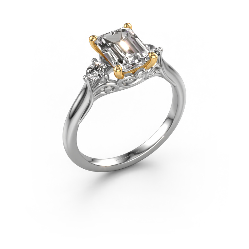 Bild von Verlobungsring Laurian EME 585 Weißgold Diamant 1.99 crt