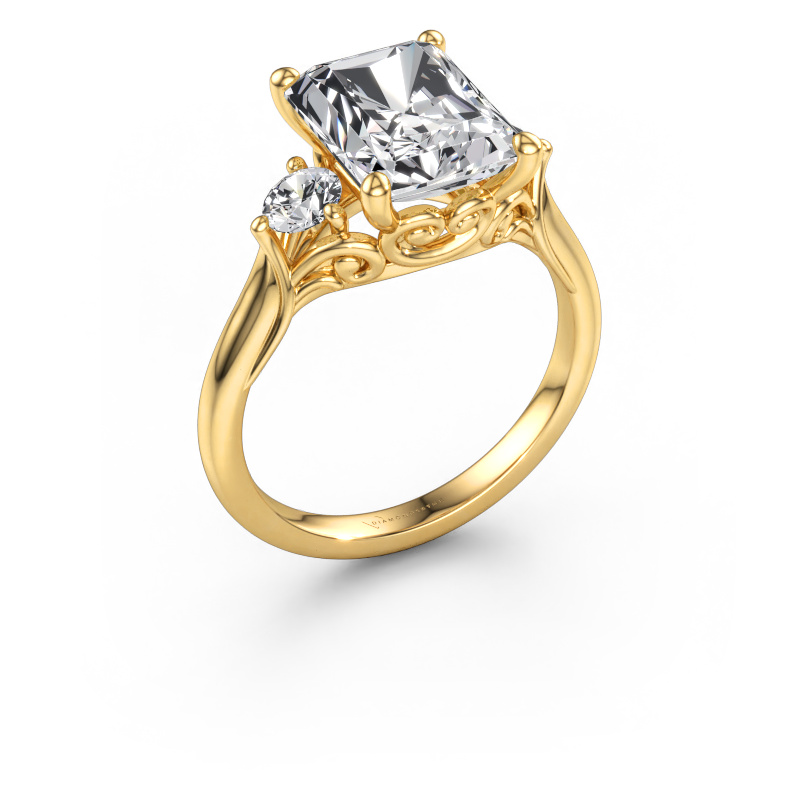 Immagine di Anello di fidanzamento Laurian RAD 585 oro Diamante 3.90 crt