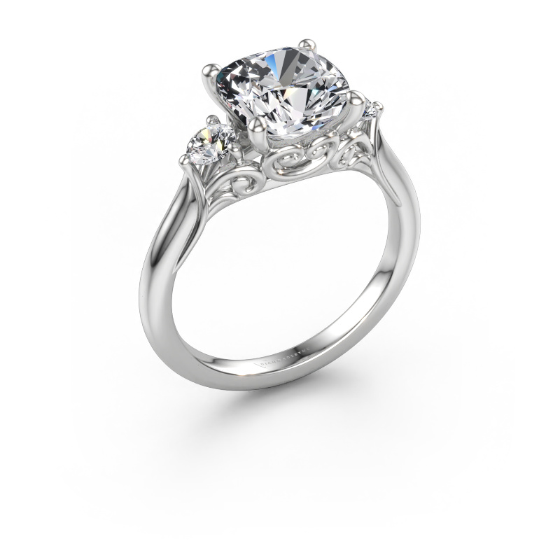 Immagine di Anello di fidanzamento Laurian CUS 950 platino Diamante lab grown 2.80 crt