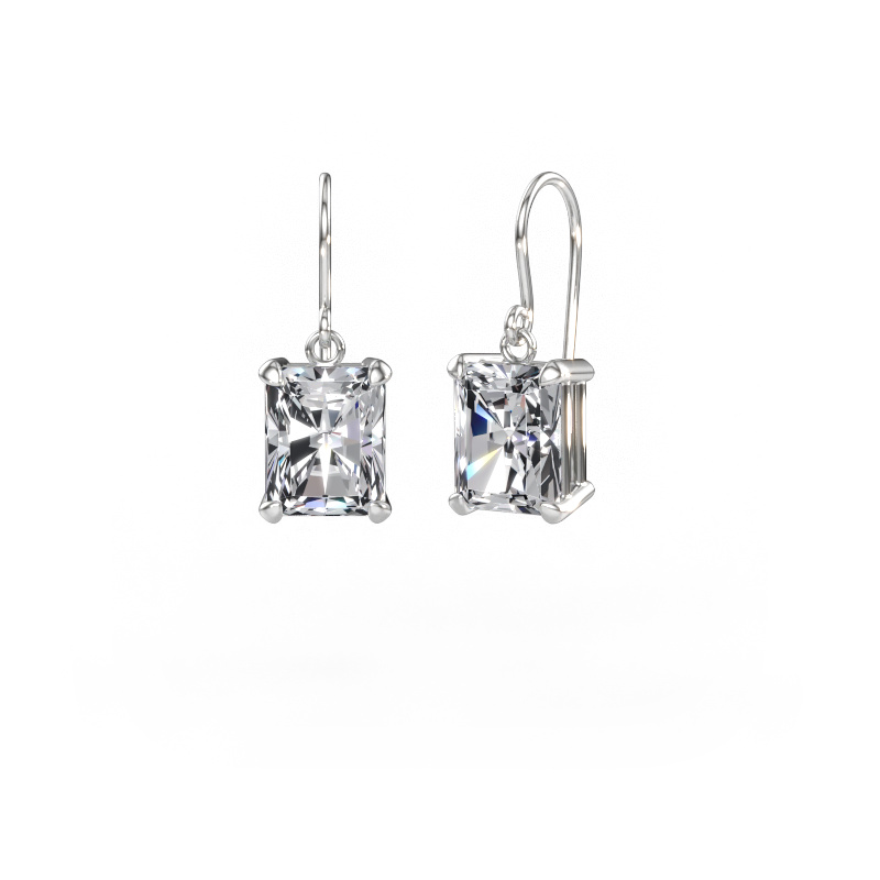 Immagine di Orecchini pendenti Laurie RAD 1 950 platino Diamante 7.00 crt