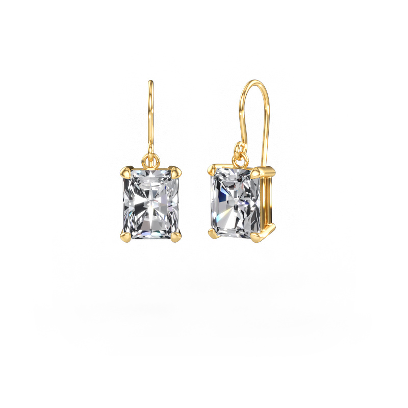 Immagine di Orecchini pendenti Laurie RAD 1 585 oro Diamante 7.00 crt