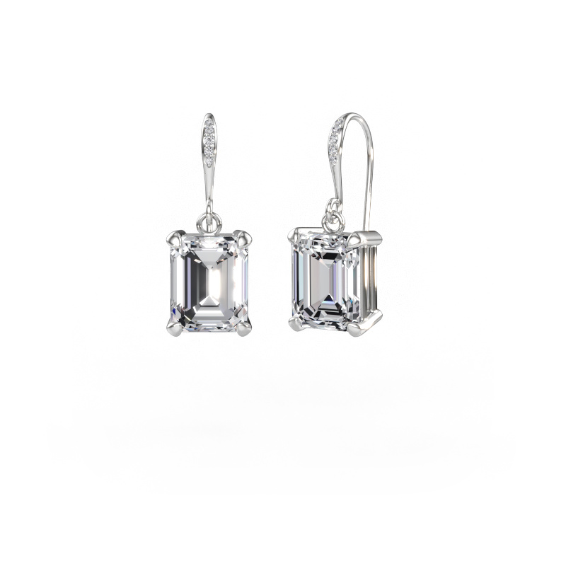 Immagine di Orecchini pendenti Laurie EME 2 950 platino Diamante lab grown 7.030 crt