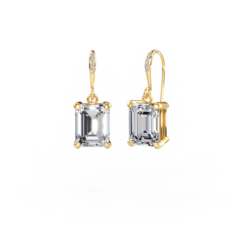 Immagine di Orecchini pendenti Laurie EME 2 585 oro Diamante lab grown 7.030 crt