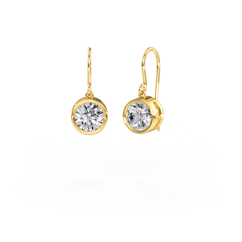 Immagine di Orecchini Lavon RND 585 oro Diamante 3.00 crt