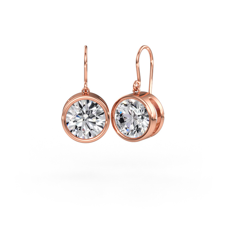 Immagine di Orecchini Lavon RND 585 oro rosa Diamante 8.00 crt