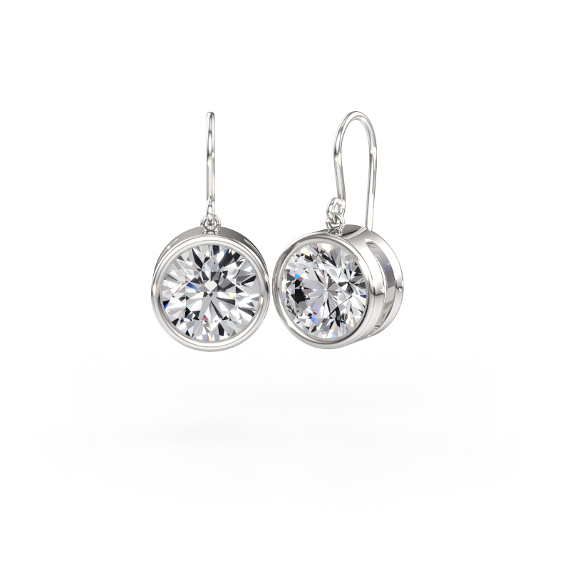 Immagine di Orecchini Lavon RND 950 platino Diamante lab grown 8.00 crt