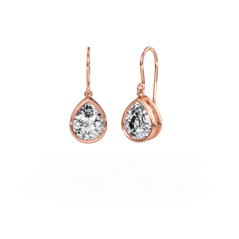 Bild av örhängen Lavon PER 585 roséguld Diamant 4.20 crt