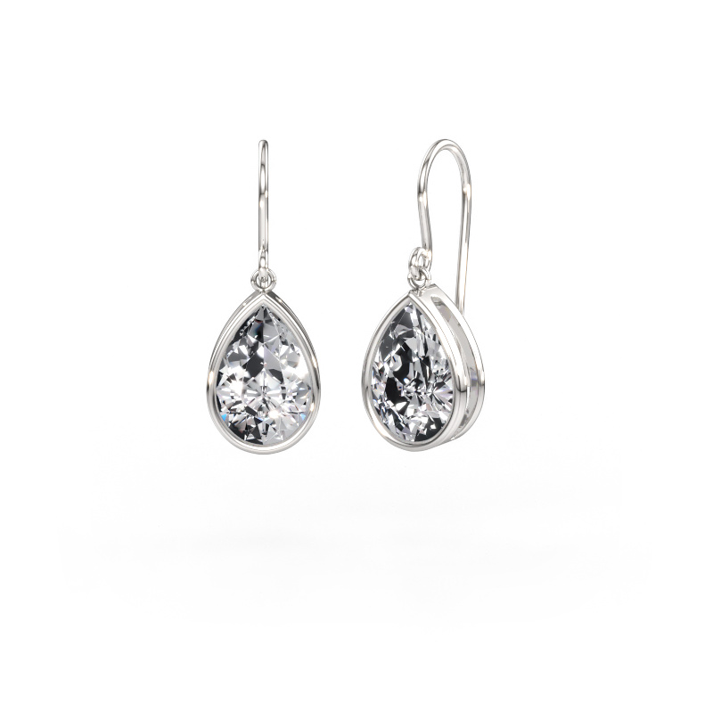 Immagine di Orecchini Lavon PER 585 oro bianco Diamante lab grown 6.00 crt