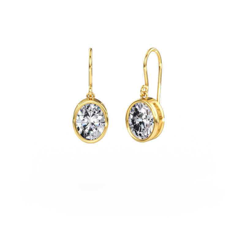 Immagine di Orecchini Lavon OVL 585 oro Diamante lab grown 3.60 crt