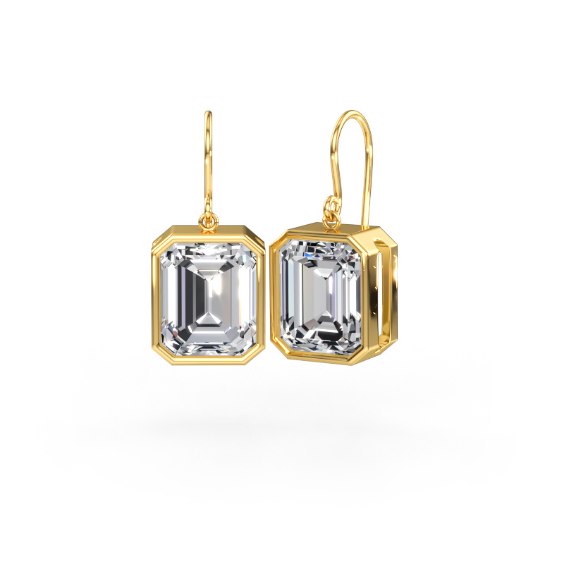 Immagine di Orecchini Lavon EME 585 oro Diamante lab grown 12.00 crt