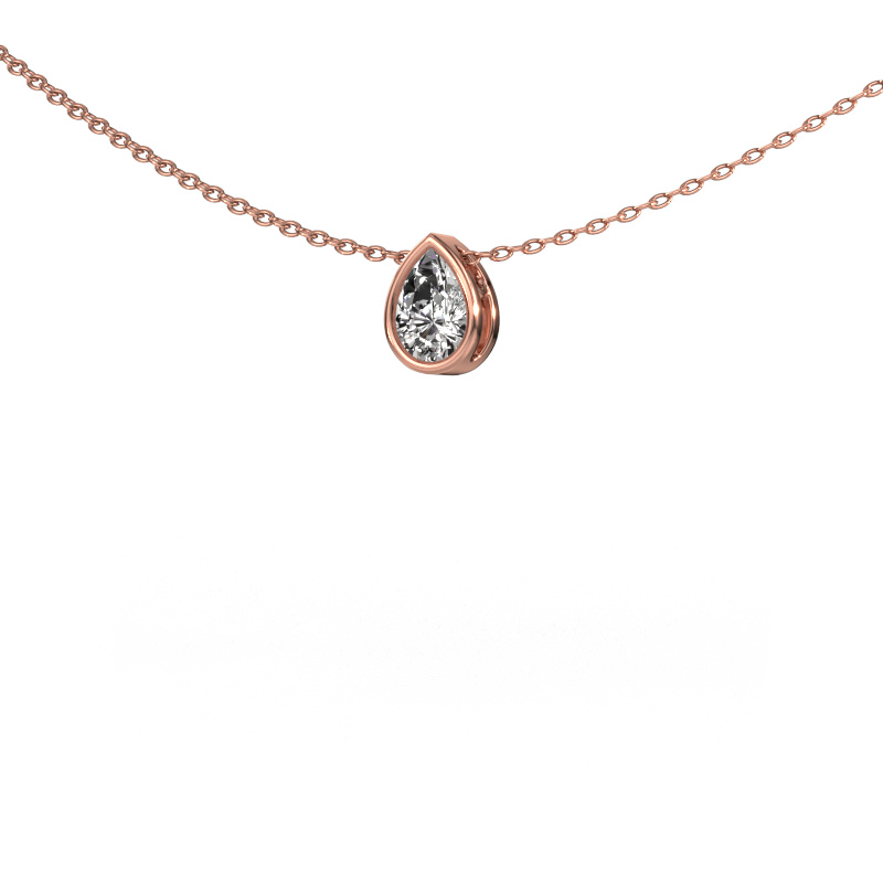 Bild von Anhänger Lavon PER 585 Roségold Diamant 0.45 crt