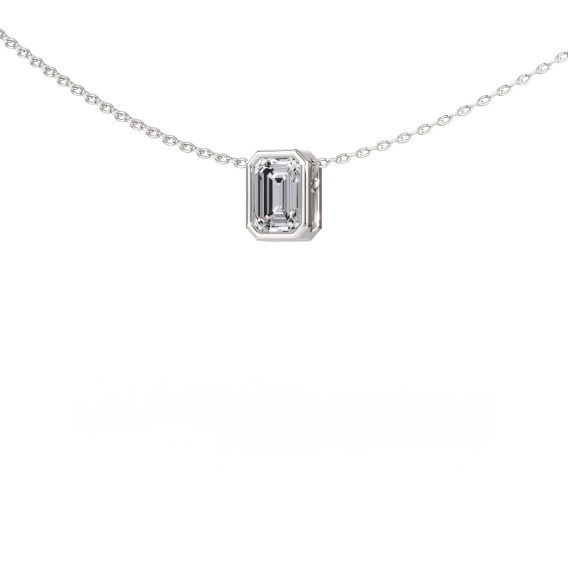 Immagine di Ciondolo Lavon EME 950 platino Diamante 0.70 crt