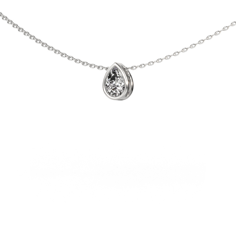 Image of Pendant Lavon PER 950 platinum Diamond 0.45 crt