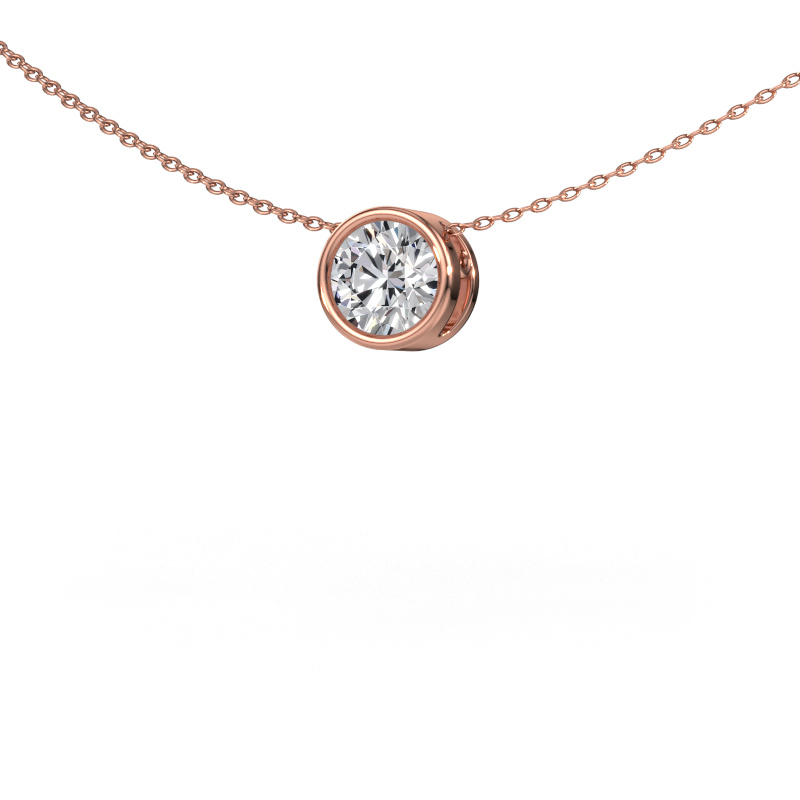 Bild von Anhänger Lavon RND 585 Roségold Zirkonia 6.5 mm