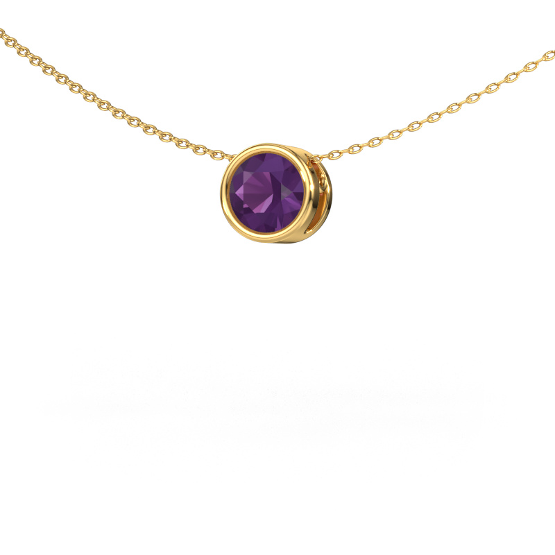 Bild von Anhänger Lavon RND 585 Gold Amethyst 6.5 mm