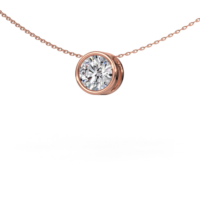 Bild von Anhänger Lavon RND 585 Roségold Lab-grown Diamant 2.00 crt