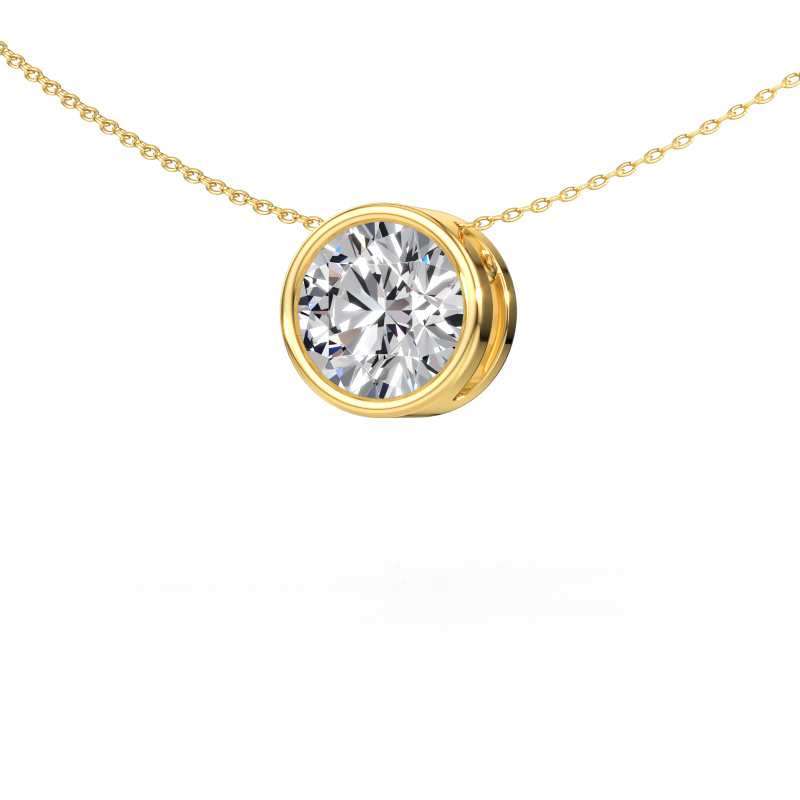 Immagine di Ciondolo Lavon RND 585 oro Diamante lab grown 4.00 crt