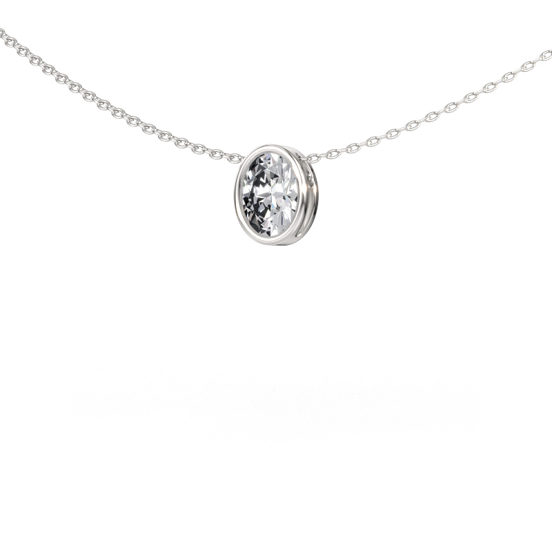 Bild av Hänge Lavon OVL 950 platina Diamant 0.70 crt