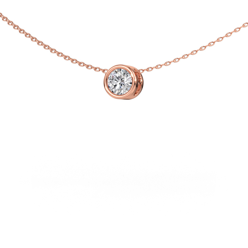 Bild av Hänge Lavon RND 585 roséguld Diamant 0.40 crt