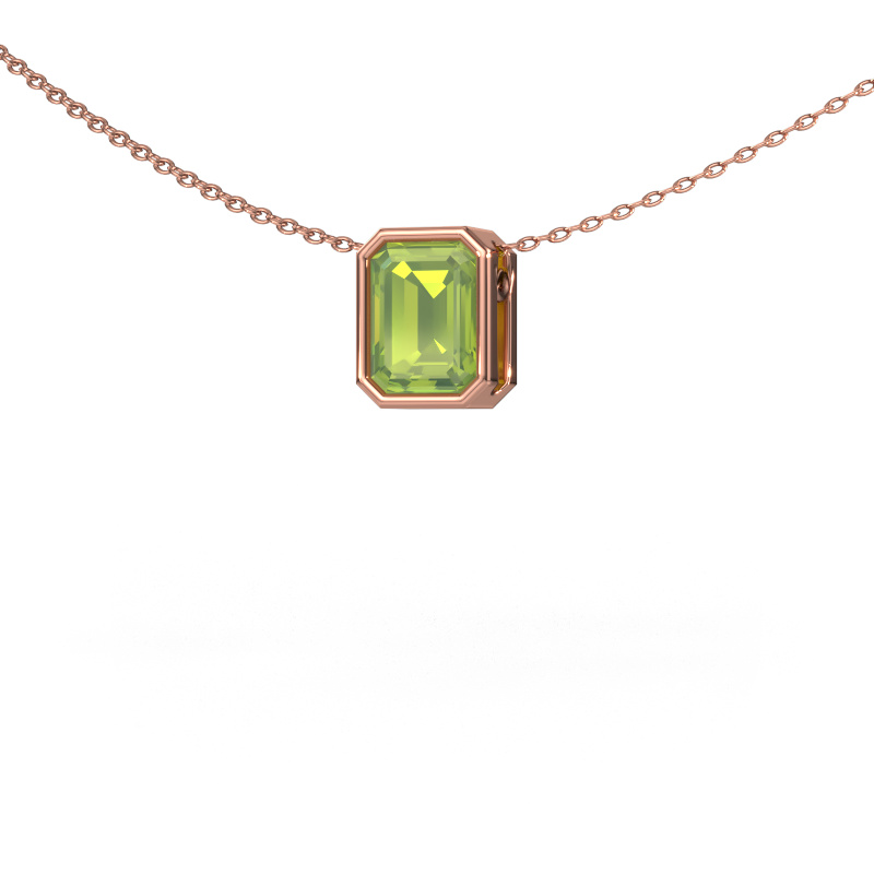 Bild von Anhänger Lavon EME 585 Roségold Peridot 8x6 mm