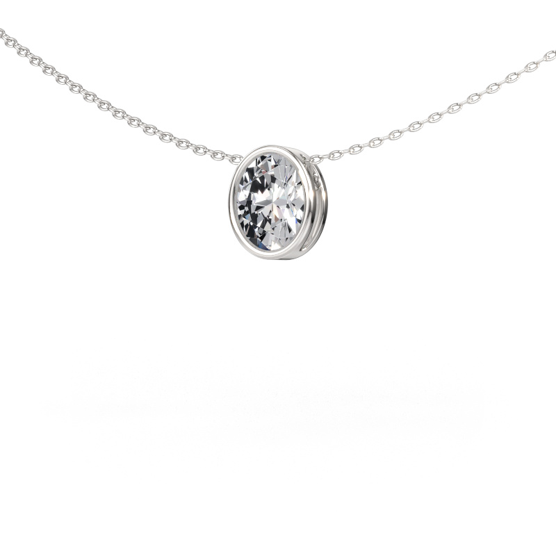 Bild av Hänge Lavon OVL 950 platina Diamant 1.10 crt