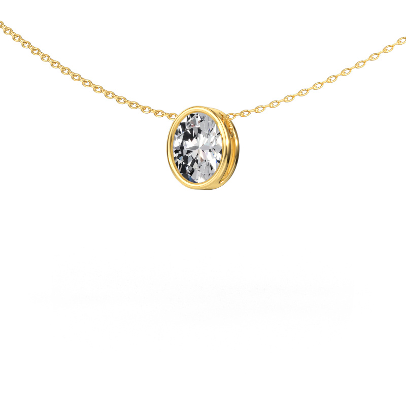 Immagine di Ciondolo Lavon OVL 585 oro Diamante lab grown 1.10 crt