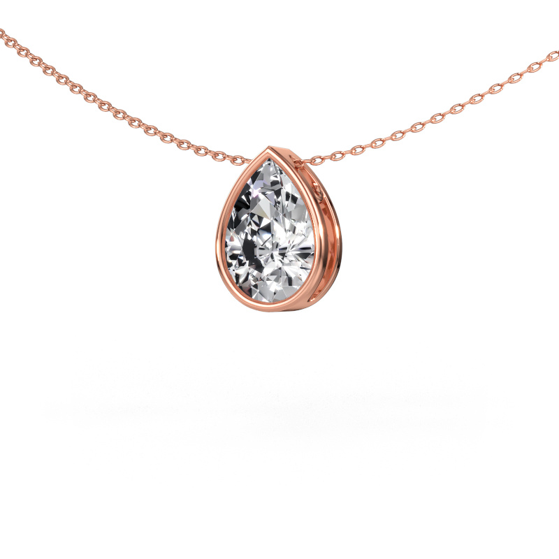 Immagine di Ciondolo Lavon PER 585 oro rosa Diamante 3.00 crt