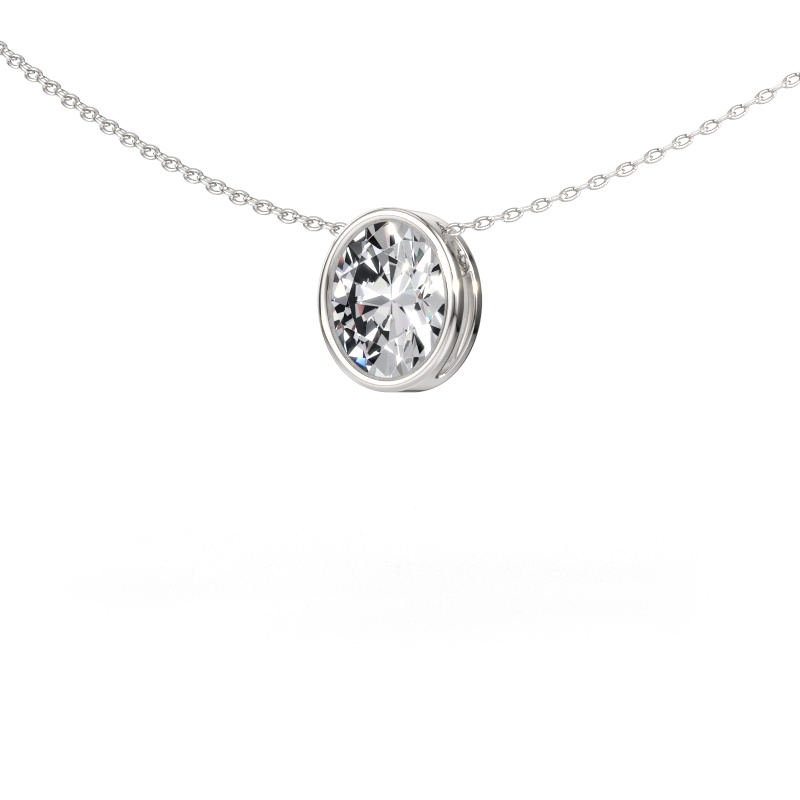 Bild av Hänge Lavon OVL 950 platina Diamant 1.80 crt