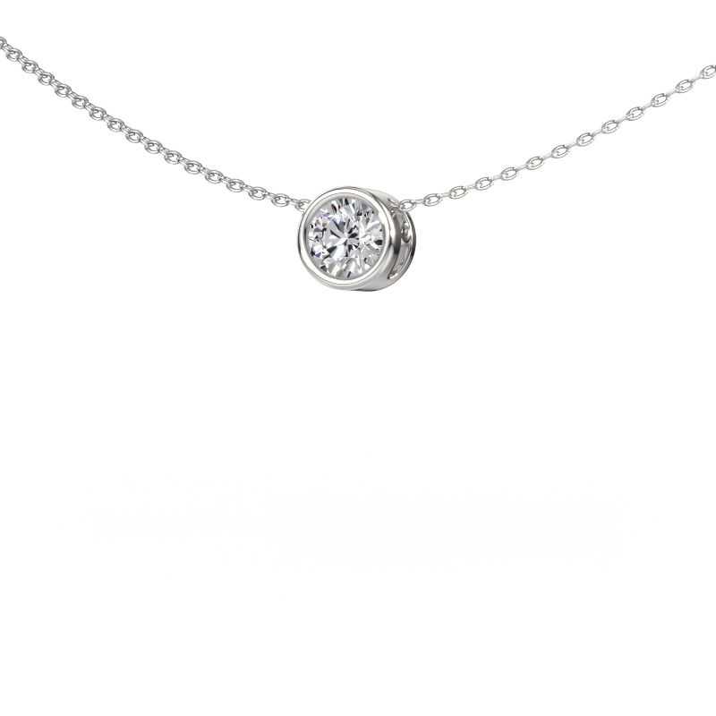 Bild von Anhänger Lavon RND 585 Weißgold Lab-grown Diamant 0.50 crt