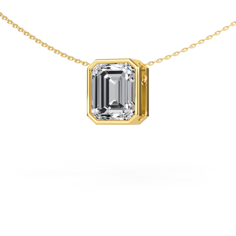 Bild av Hänge Lavon EME 585 gult guld Labbodlad diamant 5.21 crt