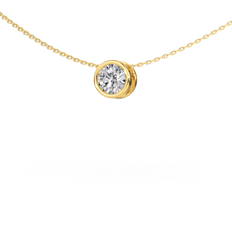 Immagine di Ciondolo Lavon RND 585 oro Diamante 0.70 crt
