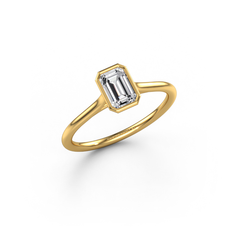 Image of Engagement ring Lavon EME 585 gold Diamond 0.70 crt