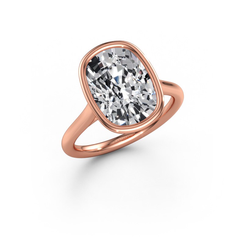 Bild av Förlovningsring Lavon CSH 585 roséguld Labbodlad diamant 5.00 crt